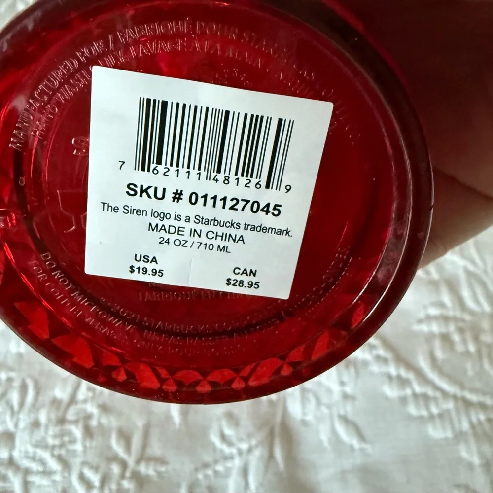 Starbucks new ruby